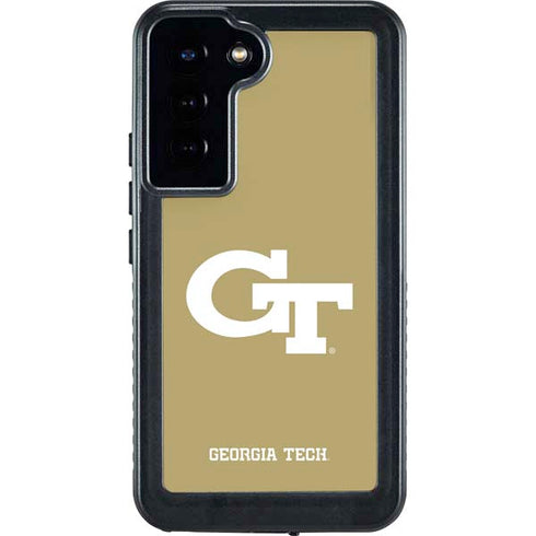 Georgia Institute of Technology Gold GT Galaxy S24 Plus Waterproof Case